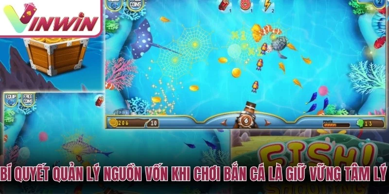 Quản lý vốn khi chơi top game bắn cá bằng cách giới hạn đạn và không gỡ thua